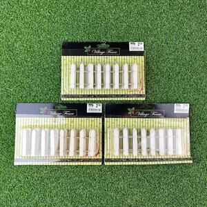 Lot New Miniature Picket Fence White Christmas Village Fence